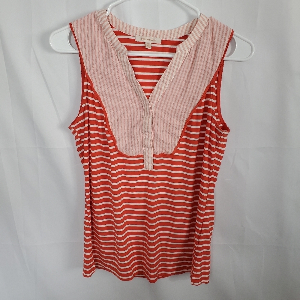 Skies Are Blue XS Shirt Sleeveless Top Tank Top